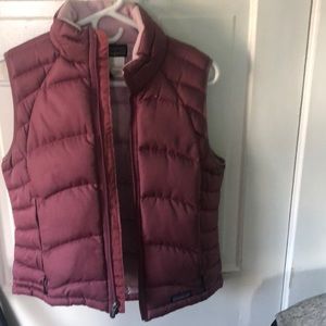 Purple Patagonia puffy vest